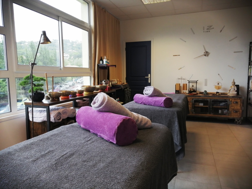 Massage en duo près de Mougins