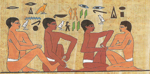 Fresque égyptienne